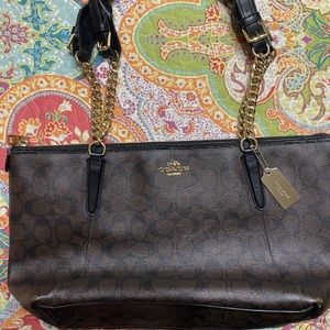 Coach medium size tote